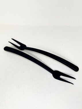 [2] Tupperware E-Series Serving Fork 15" Black 4687A-1